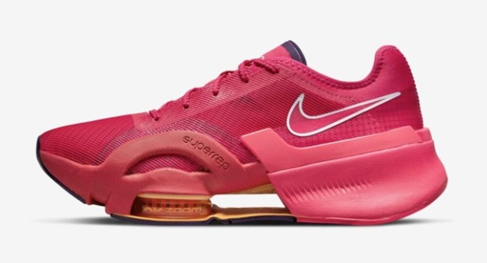 Nike Air Zoom SuperRep 3 women's training shoes in rush pink Sz 9